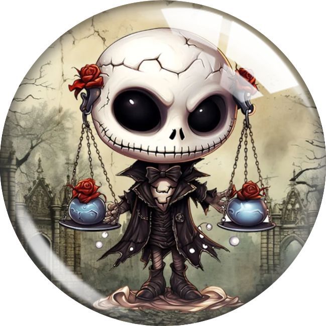 Wholesale  10pcs Skull Cartoon Crystal Soft Magnetic Fridge Magnet